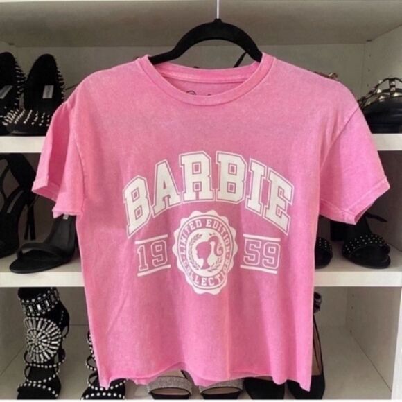 New Barbie Limited Edition Collection T-shirt size Xsmall - Picture 5 of 6